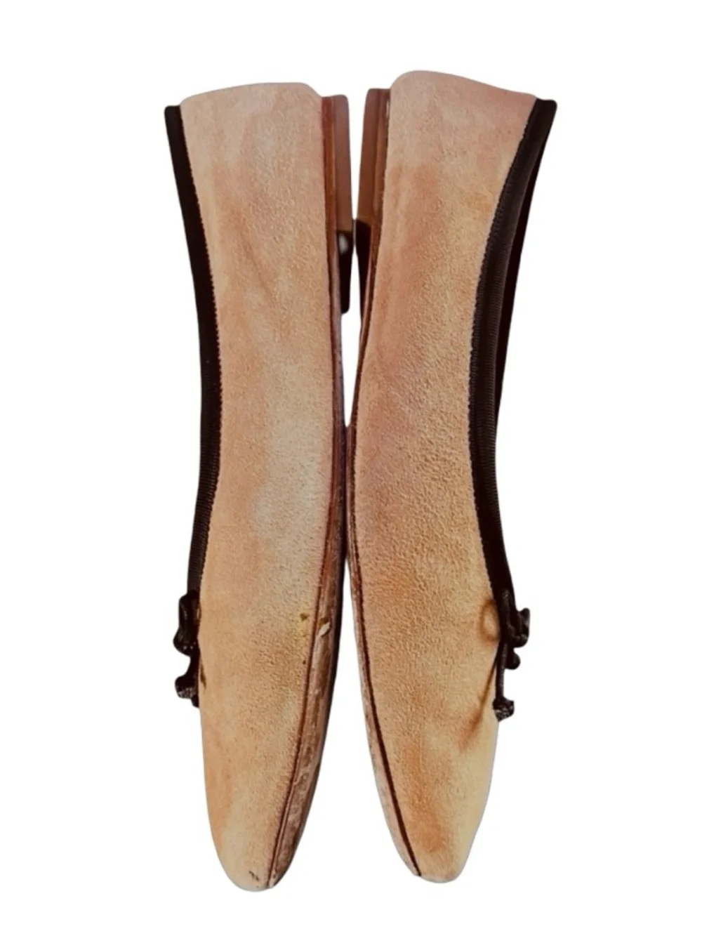KATE SPADE New York Honey Light Fawn Suede Ballet Flats Size US 10B Slip On